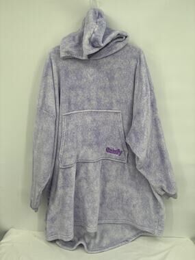The Comfy Heather Purple The Dream Wearable Blanket Hoodie One Size